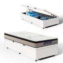 Ver imagem 1 de Cama Box Baú com Colchão Gazin de Espuma D33 Pillow In Force Mid Solteiro 88cm