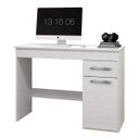 Ver imagem 1 de Escrivaninha Atenas 1 Porta e 1 Gaveta Arte Móveis:Branco