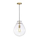 Ver imagem 1 de Pendente Tommy Dourado e Transparente - Skylight Sky-3039tp