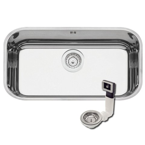 Cuba Lavínia 56 Bl Inox Alto Brilho 56x34cm 94024/203 Tramontina