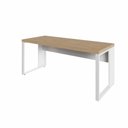 Ver imagem 3 de Mesa Escrivaninha Escritório 1,50m X 0,70m Pés Metal F5