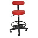 Ver imagem 2 de Mocho de Estetica Livia BP - Vermelho