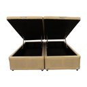 Ver imagem 3 de Cama Box Baú Castor King Linho Bege 180x200x35cm