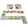 Dominó de Frutas 28 Peças - Jogo Educativo Pedagógico Infantil - 1