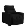 Poltrona Cadeira do Papai e Mamãe Reclinável Retrátil para Sala de Descanso Madri Preto - 3
