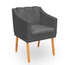 Ver imagem 4 de Poltrona Cadeira para Sala Confortável e Moderna Mila Suede