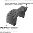 Ver imagem 4 de Maca Estofada Estética Cílios Salão Spa Veludo Vivian:cinza