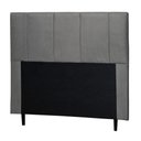 Ver imagem 1 de Cabeceira Cama Box Casal Donna 140cm Suede Cinza - Desk Design