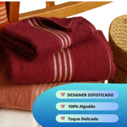 Kit 5 Toalhas Banhão Macia Quasar Premium - 400 G/m² - 3
