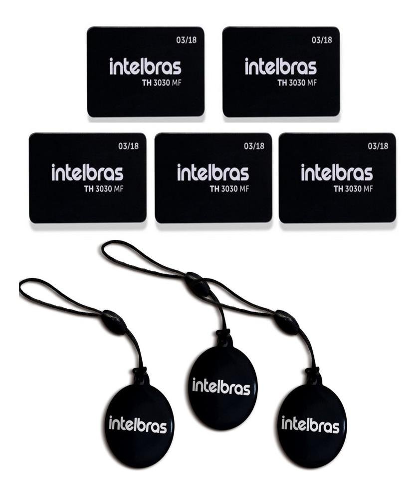 Kit 5 Etiquetas Adesivas Th 3030 C/ 3 Tag Xid 1000 Intelbras
