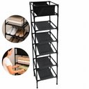 Ver imagem 6 de Estante Multiuso 6 Niveis Prateleira Organizadora Modular Sapateira Roupas Livros Brinquedos Lavande