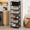 Ver imagem 1 de Estante Multiuso 6 Niveis Prateleira Organizadora Modular Sapateira Roupas Livros Brinquedos Lavande