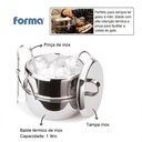 Ver imagem 4 de Kit 4 Baldes de Gelo Inox Térmico com Pegador de Gelo Tampa