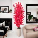 Ver imagem 1 de Arvore Planta Permanente Flores de Pessegueiro Vermelho