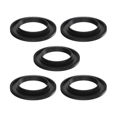 Kit 5 Espalha Chama de Fogão Queimador Duplo Ferro 17,5cm
