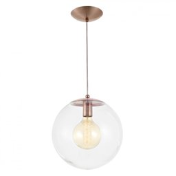 Pendente em Vidro Esfera 30cm Madelustre - 1