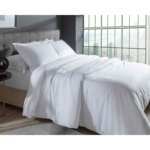 Capa de Edredom Duvet King 300 Fios Branco Kacyumara 007418.0001.U