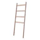 Ver imagem 4 de Porta Toalha Madeira Natural Parede Organiza Toalhas Roupas Technox Marron