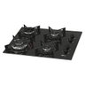 Cooktop a Gás Fischer Fit Line 4Q TC com 4 Bocas Preto - 1