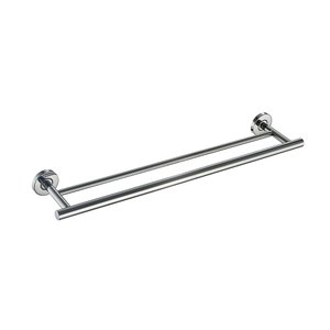PORTA TOALHA DUPLO-600-OCEANO-INOX POL