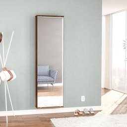 Sapateira Armário 1 Porta 5 Prateleiras 12 Pares com Espelho Multiuso Lavanderia Marrom Madeira - 1 Sapateira Armário 1 Porta 5 Prateleiras 12 Pares com Espelho Multiuso Lavanderia Marrom Madeira - 1