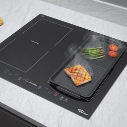 Cooktop por Indução Fischer Smartzone 4Q com 4 Bocas Preto 220V - 3