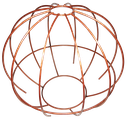 Ver imagem 1 de Cupula de Aramado Spider Cobre para Pendentes e Abajures P