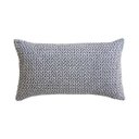 Ver imagem 1 de Capa de almofada VivaIN rineira bordado onda dourada e preto verso linho fendi