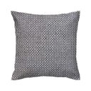 Ver imagem 1 de Capa de almofada VivaIN bordado onda dourada e preto verso em linho fendi