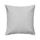 Ver imagem 2 de Capa de almofada VivaIN bordado onda dourada e preto verso em linho fendi