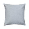 Capa de almofada VivaIN bordado cinza verso linho cinza mesclado - 2