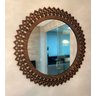 Espelho Decorativo Madeira Ddek Jasper - 65 cm - Marrom - 2