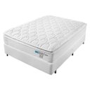 Ver imagem 1 de Conjunto Box Mola Ensacada Probel Guarda Costas Bari Casal 138x58cm