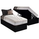 Ver imagem 1 de Cama Box Baú Solteiro: Colchão Molas Masterpocket Ensacadas Herval Maxspring American + Base Crc