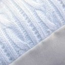 Ver imagem 4 de Capa de almofada VivaIN tricô duplada off white 47 x 47 cm