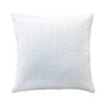 Capa de almofada VivaIN tricô duplada off white 47 x 47 cm - 1