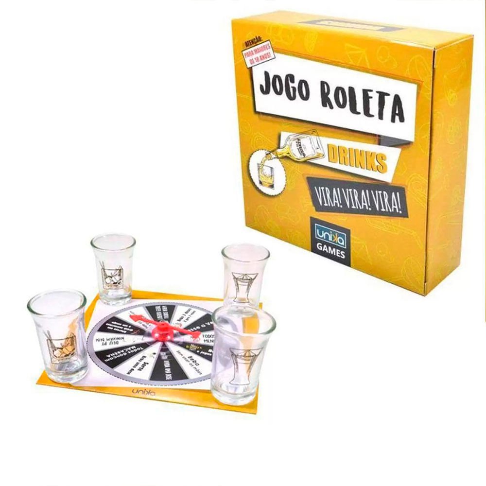 Jogo Drinks Roleta Vira - 1