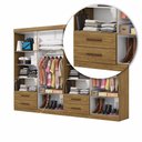 Ver imagem 7 de Closet Casal Duplo Lu 8 Portas 4 Gavetas