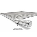 Ver imagem 6 de Kit Churrasqueira Gourmet 3 Águas Econômica Preta 80cm + Grelha Moeda
