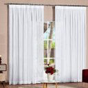 Ver imagem 1 de Cortina 2 Folhas Voil Importado Deluxe Casaborda 2,70mx3,00m