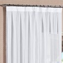 Ver imagem 2 de Cortina 2 Folhas Voil Importado Deluxe Casaborda 2,70mx3,00m