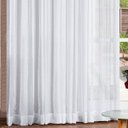 Ver imagem 3 de Cortina 2 Folhas Voil Importado Deluxe Casaborda 2,70mx3,00m