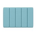 Ver imagem 3 de Painel Modulado Nashira 100 / A-043 Couro Azul Bebê