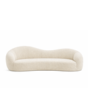 Ver imagem 4 de Sofá Star 190 Cm Orgânico Decorativo Sala Recepção Zahav:bege