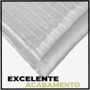 Ver imagem 5 de cortina pé direito 5,00 x 4,50 c/voal Fiori blackout branco