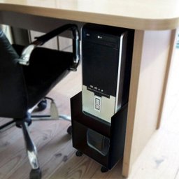 Suporte Porta Gabinete Cpu e Estabilizador com Rodinhas - 3