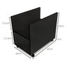 Suporte Porta Gabinete Cpu e Estabilizador com Rodinhas - 4