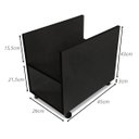 Ver imagem 4 de Suporte Porta Gabinete Cpu e Estabilizador com Rodinhas