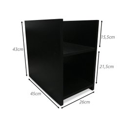 Suporte Porta Gabinete Cpu e Estabilizador Madeira Mdf - 4