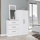 Ver imagem 1 de Cômoda Sapateira com Espelho Happy Espresso Móveis Branco